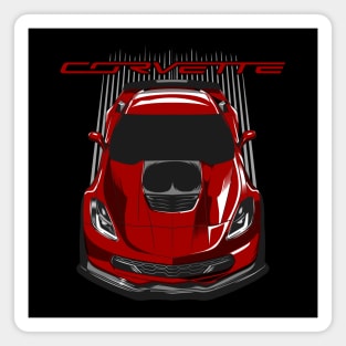 Corvette C7 Z06 - Long Beach Red Magnet